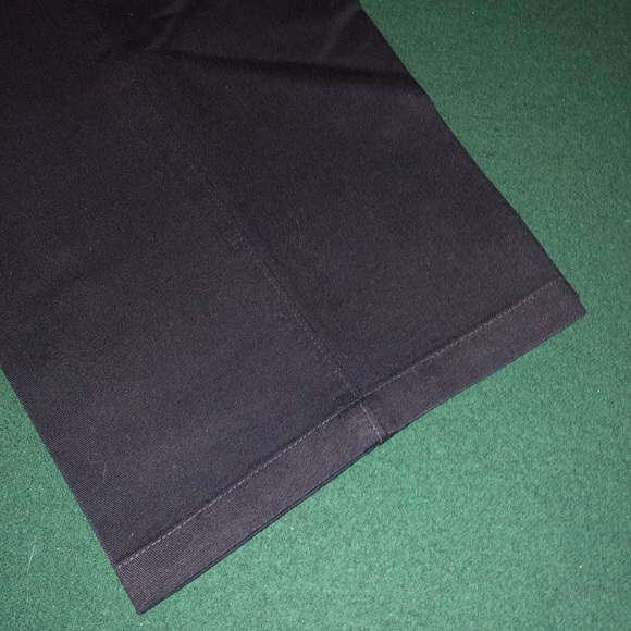 Savane Black Twill Slacks 34/31 EUC - Picture 5 of 6
